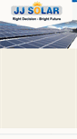 Mobile Screenshot of jjpvsolar.com